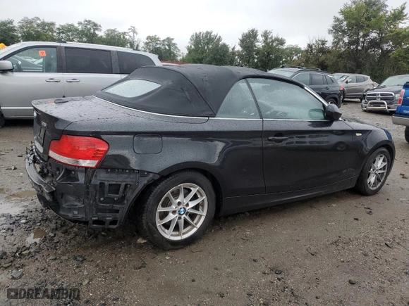 2010 BMW 1 Series 128i with VIN WBAUL7C54AVJ78150, listed as a Copart auction lot 72537144 with 207,665 mi miles and Salvage Title. Bid and sale history available at carsss.com. Image 3.