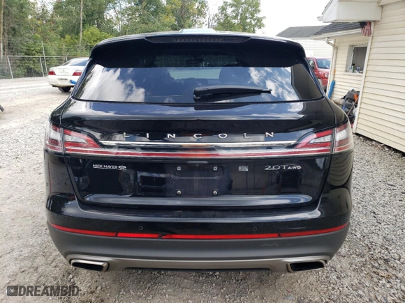 2019 Lincoln Nautilus Standard with VIN 2LMPJ8J92KBL62825, listed as a Copart auction lot 69769524 with 86,894 mi miles and Salvage Title. Bid and sale history available at carsss.com. Image 6.
