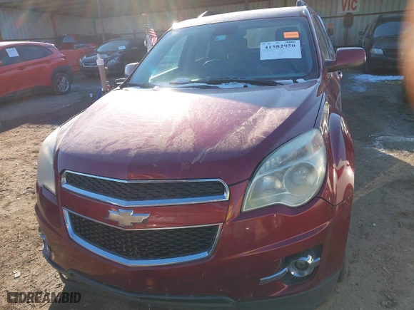 2012 Chevrolet Equinox LT w/2LT with VIN 2GNALPEKXC6390638, listed as a IAAI auction lot 41582950 with 234,069 mi miles. Bid and sale history available at carsss.com. Image 12.