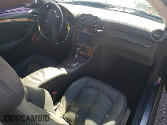 2005 Mercedes-Benz CLK 500 with VIN WDBTK75G05T048236, listed as a Copart auction lot 48063434 with 228,417 mi miles and Clean title. Bid and sale history available at DreamBid. Image 8.