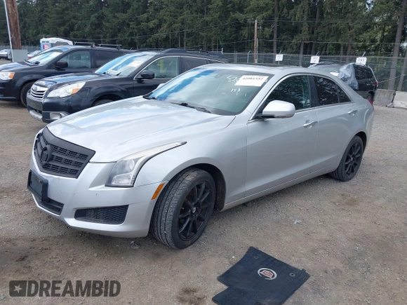 2014 Cadillac ATS Luxury AWD with VIN 1G6AH5RX8E0152449, listed as a IAAI auction lot 42081552 with 81,690 mi miles and . Bid and sale history available at DreamBid. Image 17.