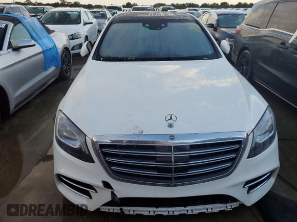 2020 Mercedes-Benz S-Class S 450 with VIN WDDUG6GB1LA504066, listed as a Copart auction lot 74621754 with 0 mi miles and Non Repairable. Bid and sale history available at carsss.com. Image 5.
