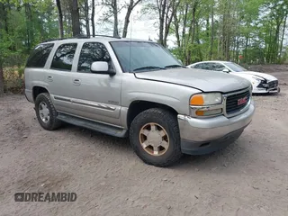 2005 GMC Yukon SLT z VIN 1GKEC13T35R184754, wystawiony jako IAAI lot #42087313 z przebiegiem 321 723 mil mil oraz . Historia ofert i sprzedaży dostępna na DreamBid. Obrazek 1.