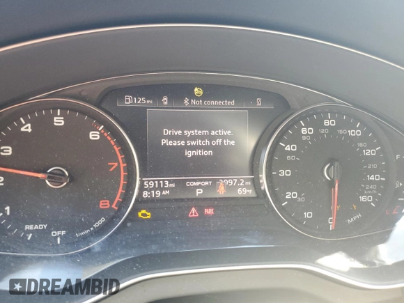 2023 Audi Q5 Premium с VIN WA1ABAFY2P2048917, выставлен на аукционе Copart как лот 56557675 с пробегом 59 113 миль миль и Списание • Salvage title. История ставок и продаж доступна на DreamBid. Изображение 9.
