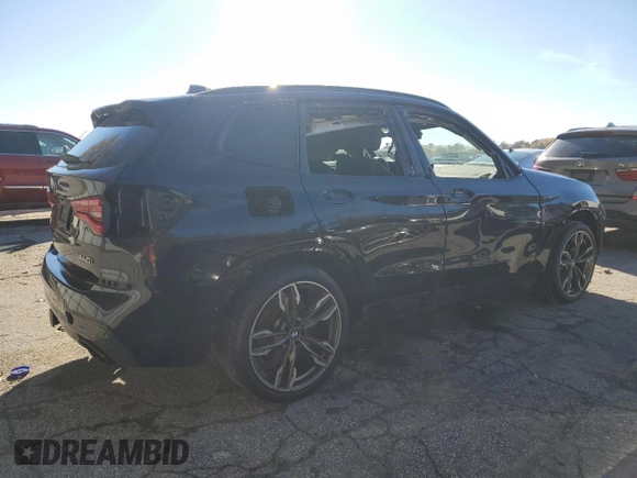 2019 BMW X3 M40i with VIN 5UXTS3C54K0Z09005, listed as a Copart auction lot 87682015 with Not Provided miles and Salvage Title. Bid and sale history available at DreamBid. Image 3.