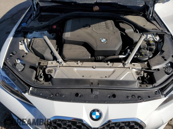 2022 BMW 4 Series 430i with VIN WBA63AV0XNFM13254, listed as a Copart auction lot 45221025 with 27,905 mi miles and Salvage title. Bid and sale history available at DreamBid. Image 11.