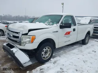 2014 Ford F-150 XL with VIN 1FTNF1CF9EKE28137, listed as a IAAI auction lot 41577971 with 180,000 mi miles. Bid and sale history available at carsss.com. Image 17.