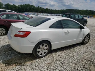 2007 Honda Civic Cpe LX with VIN 2HGFG12607H521529, listed as a Copart auction lot 63413284 with 184,511 mi miles and Salvage Title. Bid and sale history available at carsss.com. Image 3.