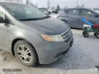 2011 Honda Odyssey EX-L with VIN 5FNRL5H63BB009221, listed as a Copart auction lot 44404405 with 238,910 mi miles and Salvage Title. Bid and sale history available at carsss.com. Image 12.