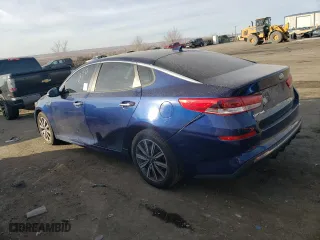 2019 Kia Optima LX with VIN 5XXGT4L34KG359338, listed as a Copart auction lot 86608194 with 130,927 mi miles and Salvage Title. Bid and sale history available at carsss.com. Image 2.
