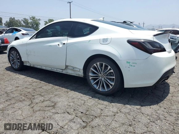 2012 Hyundai Genesis Coupe 2.0T with VIN KMHHT6KD7CU065496, listed as a Copart auction lot 59606335 with 98,008 mi miles and Salvage title. Bid and sale history available at DreamBid. Image 2.