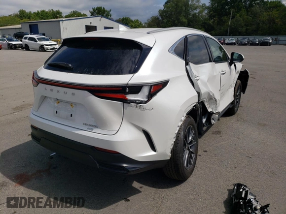 2022 Lexus NX with VIN 2T2AKCEZ4NC006397, listed as a Copart auction lot 65171413 with 19,518 mi miles. Bid and sale history available at carsss.com. Image 3.