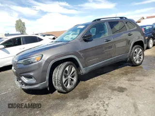 2022 Jeep Cherokee Limited with VIN 1C4PJMDX2ND556420, listed as a Copart auction lot 50798055 with 48,896 mi miles and Salvage Title. Bid and sale history available at DreamBid. Image 1.