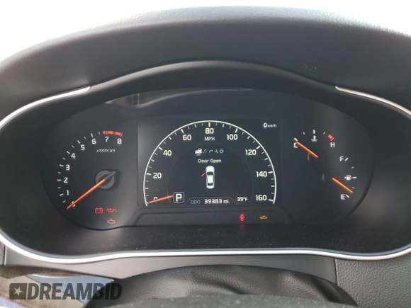 2014 Kia Cadenza Premium with VIN KNALN4D76E5157035, listed as a Copart auction lot 86649254 with 39,383 mi miles and Salvage Title. Bid and sale history available at carsss.com. Image 9.
