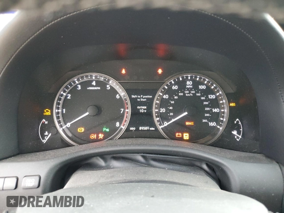2013 Lexus GS 350 with VIN JTHBE1BL4D5020640, listed as a Copart auction lot 68943834 with 89,581 mi miles and Salvage Title. Bid and sale history available at DreamBid. Image 9.