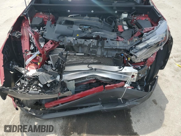2023 Toyota RAV4 XLE Premium with VIN 2T3C1RFV9PW272005, listed as a Copart auction lot 55822275 with 20,546 mi miles and Non repairable. Bid and sale history available at DreamBid. Image 12.
