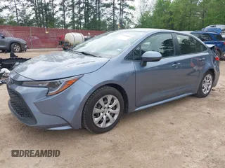 2021 Toyota Corolla LE with VIN JTDEPMAE8MJ162896, listed as a IAAI auction lot 41942669 with 99,131 mi miles. Bid and sale history available at carsss.com. Image 19.