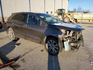 2019 Ford Edge Titanium with VIN 2FMPK3K94KBC22575, listed as a Copart auction lot 89329945 with 98,218 mi miles and Salvage Title. Bid and sale history available at carsss.com. Image 4.