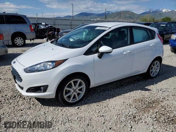 2019 Ford Fiesta SE with VIN 3FADP4EJ1KM136956, listed as a Copart auction lot 57493105 with Not provided miles and Salvage title. Bid and sale history available at DreamBid. Image 1.