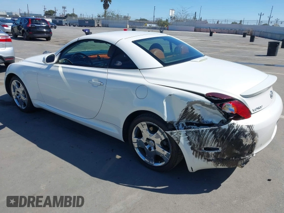 2004 Lexus SC with VIN JTHFN48Y740055529, listed as a IAAI auction lot 41916496 with 79,712 mi miles. Bid and sale history available at carsss.com. Image 3.