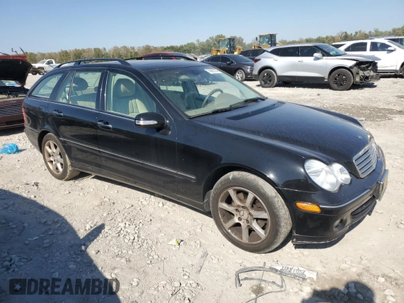 2005 Mercedes-Benz C 240 z VIN WDBRH81JX5F645392, wystawiony jako Copart lot #74801314 z przebiegiem 129 215 mil mil oraz Szkoda całkowita • Salvage title. Historia ofert i sprzedaży dostępna na DreamBid. Obrazek 4.