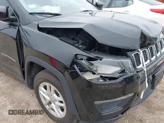 2018 Jeep Compass Sport with VIN 3C4NJCAB4JT469519, listed as a IAAI auction lot 41963902 with 80,093 mi miles. Bid and sale history available at carsss.com. Image 17.