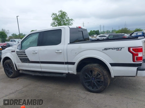 2020 Ford F-150 XL z VIN 1FTEW1EP6LFB78478, wystawiony jako IAAI lot #42370442 z przebiegiem 74 875 mil mil oraz . Historia ofert i sprzedaży dostępna na DreamBid. Obrazek 15.
