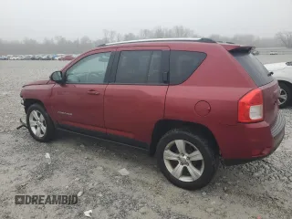 2012 Jeep Compass Latitude with VIN 1C4NJCEAXCD651896, listed as a Copart auction lot 86442794 with 92,181 mi miles and Salvage Title. Bid and sale history available at DreamBid. Image 2.