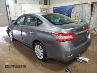 2015 Nissan Sentra SV with VIN 3N1AB7AP1FY310825, listed as a Copart auction lot 51958625 with 58,472 mi miles and Salvage Title. Bid and sale history available at DreamBid. Image 2.