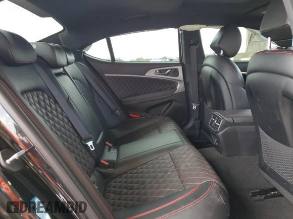 2021 Genesis G70 3.3T with VIN KMTG34LE9MU070858, listed as a Copart auction lot 71347344 with 40,760 mi miles and Non Repairable. Bid and sale history available at carsss.com. Image 10.