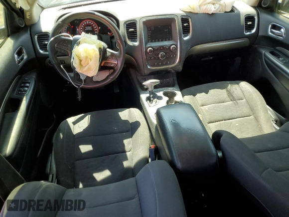 2018 Dodge Durango SXT with VIN 1C4RDJAG4JC161335, listed as a Copart auction lot 57243095 with 74,690 mi miles and Salvage title. Bid and sale history available at DreamBid. Image 8.