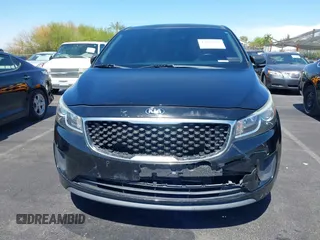 2017 Kia Sedona LX with VIN KNDMB5C17H6319935, listed as a IAAI auction lot 42025352 with 74,561 mi miles. Bid and sale history available at carsss.com. Image 12.
