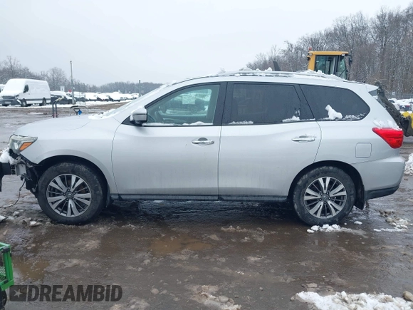 2017 Nissan Pathfinder SV with VIN 5N1DR2MM2HC625876, listed as a IAAI auction lot 41564057 with 168,235 mi miles. Bid and sale history available at carsss.com. Image 14.