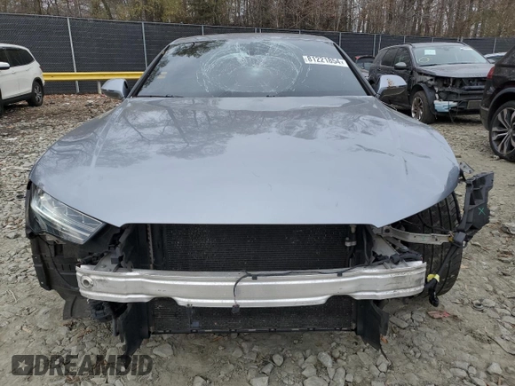 2017 Audi A7 Premium Plus z VIN WAUW2AFC3HN125808, wystawiony jako Copart lot #81221854 z przebiegiem 70 842 mil mil oraz Szkoda całkowita • Salvage title. Historia ofert i sprzedaży dostępna na DreamBid. Obrazek 5.
