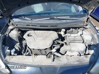 2012 Hyundai Accent SE with VIN KMHCU5AE8CU015055, listed as a IAAI auction lot 41814610 with 141,769 mi miles. Bid and sale history available at carsss.com. Image 10.