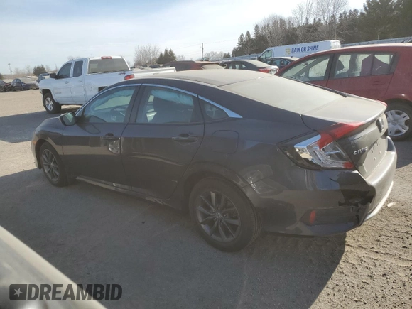 2021 Honda Civic Sedan EX with VIN 2HGFC2F7XMH014105, listed as a Copart auction lot 41447475 with 28,790 mi miles and Salvage Title. Bid and sale history available at carsss.com. Image 2.