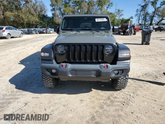 2020 Jeep Wrangler Unlimited Willys with VIN 1C4HJXDN5LW170449, listed as a Copart auction lot 49172955 with 44,073 mi miles and Non repairable. Bid and sale history available at DreamBid. Image 5.