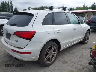 2013 Audi Q5 Premium Plus with VIN WA1LFAFP7DA087380, listed as a IAAI auction lot 42639650 with 132,744 mi miles and . Bid and sale history available at DreamBid. Image 4.