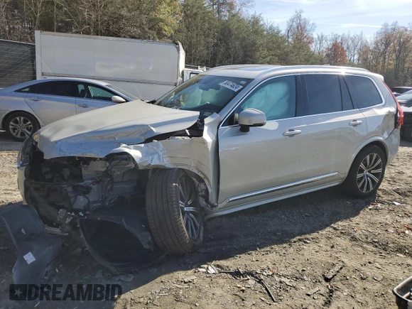 2022 Volvo XC90 Inscription with VIN YV4A22PL1N1862099, listed as a Copart auction lot 80474624 with Not provided miles and Salvage title. Bid and sale history available at DreamBid. Image 1.