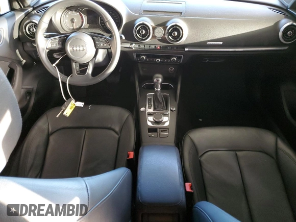 2020 Audi A3 Sedan S line Premium with VIN WAUBEGFF6LA095593, listed as a Copart auction lot 74664663 with 35,795 mi miles. Bid and sale history available at carsss.com. Image 8.
