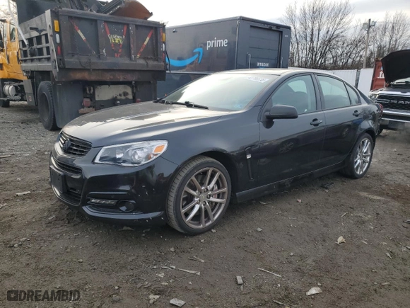 2014 Chevrolet SS with VIN 6G3F15RW1EL945205, listed as a Copart auction lot 42786635 with 32,080 mi miles and Salvage Title. Bid and sale history available at carsss.com. Image 1.