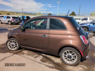 2013 FIAT 500 Pop with VIN 3C3CFFAR4DT714691, listed as a Copart auction lot 53346175 with 83,256 mi miles and Salvage Title. Bid and sale history available at carsss.com. Image 2.
