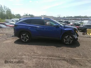 2022 Hyundai Tucson Limited with VIN 5NMJECAE6NH148209, listed as a IAAI auction lot 39711140 with 9,913 mi miles. Bid and sale history available at carsss.com. Image 13.