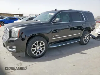 2017 GMC Yukon Denali with VIN 1GKS1CKJ4HR151187, listed as a Copart auction lot 49249685 with 109,449 mi miles and Salvage Title. Bid and sale history available at carsss.com. Image 1.