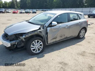 2012 Mazda 3 i Touring with VIN JM1BL1L84C1700805, listed as a Copart auction lot 61865075 with 77,538 mi miles and Salvage title. Bid and sale history available at DreamBid. Image 1.