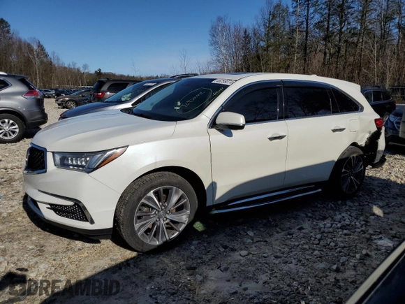 2018 Acura MDX Technology z VIN 5J8YD3H57JL007621, wystawiony jako Copart lot #42009205 z przebiegiem 71 436 mil mil oraz Nie do naprawy • Non repairable. Historia ofert i sprzedaży dostępna na DreamBid. Obrazek 1.