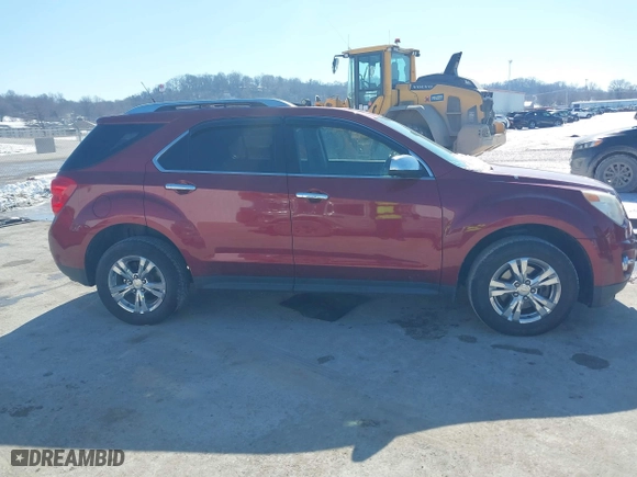 2012 Chevrolet Equinox LTZ with VIN 2GNALFEK4C6243709, listed as a IAAI auction lot 41629666 with 122,349 mi miles. Bid and sale history available at carsss.com. Image 12.