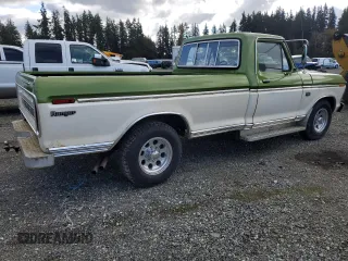 1973 Ford F-250 z VIN F25YRQ44499, wystawiony jako Copart lot #76903644 z przebiegiem 94 832 mil mil oraz Czysty tytuł • Clean title. Historia ofert i sprzedaży dostępna na DreamBid. Obrazek 3.