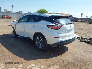2017 Nissan Murano S z VIN 5N1AZ2MG7HN170895, wystawiony jako IAAI lot #42232990 z przebiegiem 143 067 mil mil oraz . Historia ofert i sprzedaży dostępna na DreamBid. Obrazek 3.