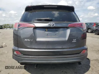2018 Toyota RAV4 LE with VIN 2T3BFREV1JW757258, listed as a Copart auction lot 52914565 with 61,237 mi miles and Salvage Title. Bid and sale history available at carsss.com. Image 6.